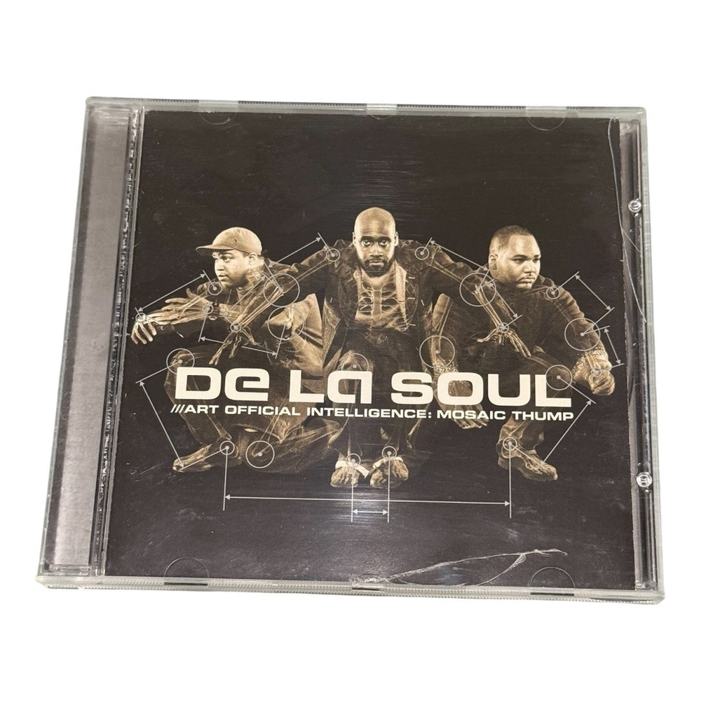 De La Soul CD Art Official Intelligence Mosaic Thump Hip Hop Album Tommy Boy 200